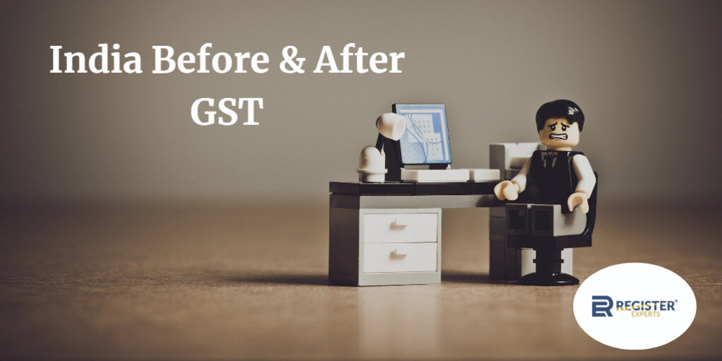India before and after gst